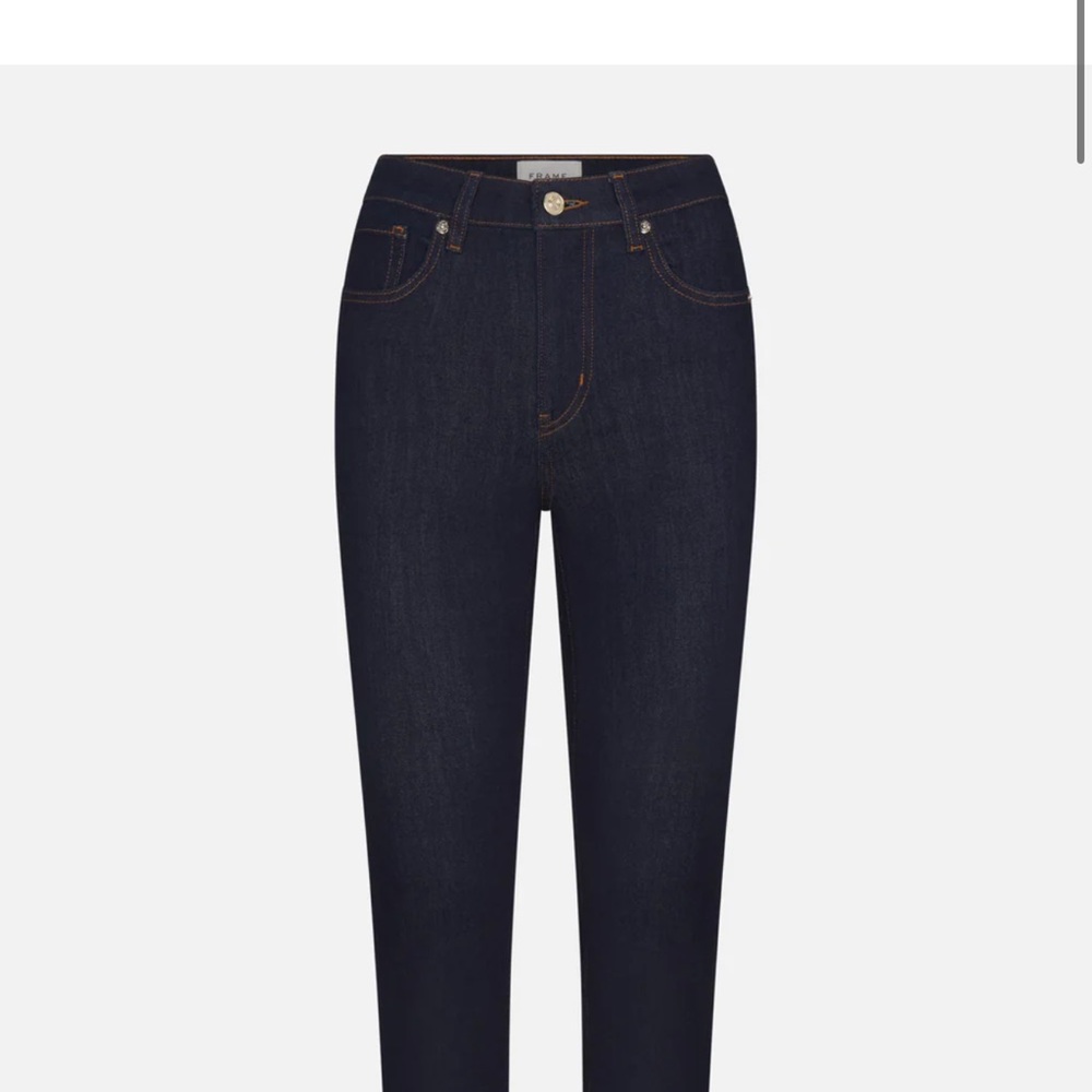 Frame Denim Women's Deep Indigo Skinny Jeans